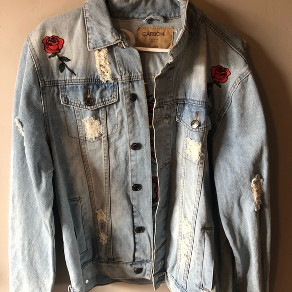carbon jean jacket